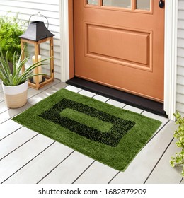 Classic & Beautiful Colorful Woolen & Cotton Doormat For home entrance and bathroom door mat For Interior Decoration
