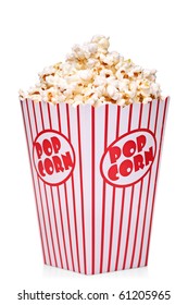 Classic Box Red White Popcorn Box Stock Photo 61205965 | Shutterstock