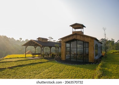 Classic building in trawas village, Mojokerto - Shutterstock ID 2063570732