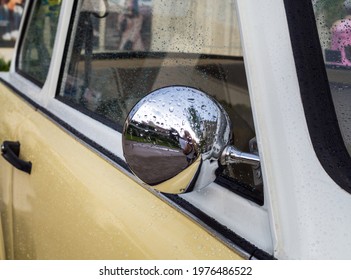 Classic Car Oldtimmer Rear View Mirror