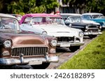 Classic cars in Havana, Cuba	
