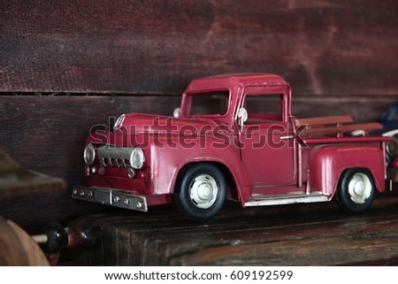 Classic car's model