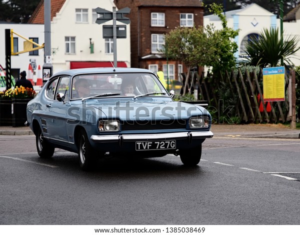 Classic Cars\
set out from Sheringham, Norfolk / England; 28th April 2019 on\
route to The Royal Estate of Sandringham.\

