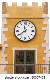 classic clock on the wall