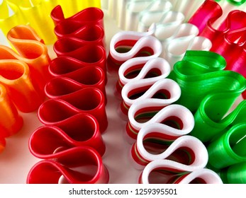 Classic Colorful Ribbon Candy Assortment On Stock Photo 1259380186 ...