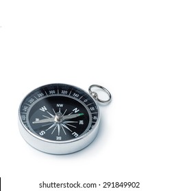 Classic Compass Isolated, Shallow DOF, Focus On Dial