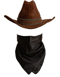 wide brim cowboy hat | Beauty & Fashion Stock Photos ~ Creative Market