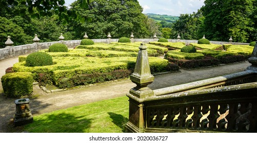 Classic Garden At Gawthorpe Hall