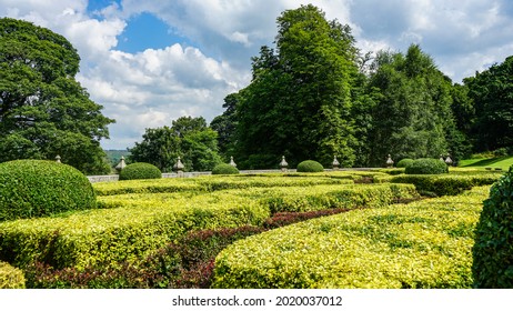 Classic Garden At Gawthorpe Hall