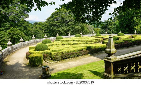 Classic Garden At Gawthorpe Hall