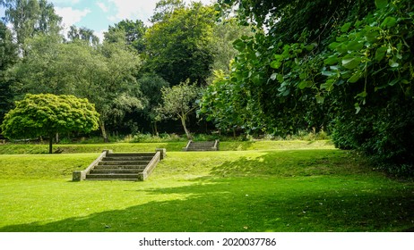 Classic Garden At Gawthorpe Hall