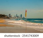 Classic Gold Coast View Up The Beach