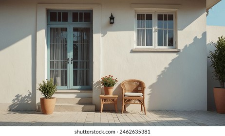 Classic home exterior design Image 