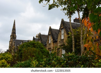 Classic house in the city, Edinburgh, Scotland 2018 - Shutterstock ID 1223013505