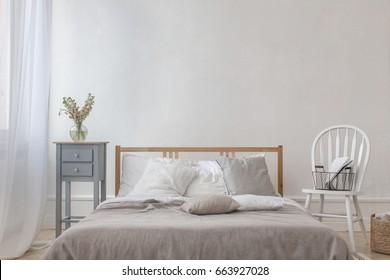 Classic interior of bedroom