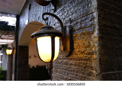 classic lamp that illuminates the house