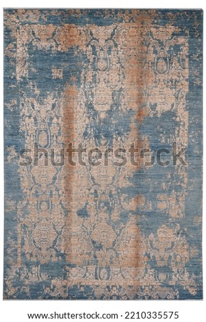 classic machine carpet on a white background