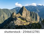 The Classic Machu Picchu shot with the sun shinning down on the ancient buildings must be one of the most beautiful sights in the world and a very emotional view at the end of the Inca Trail