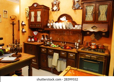 Classic Old Fashioned Kitchen Interior