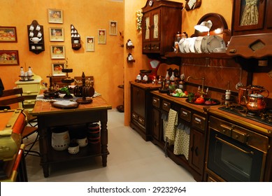 Classic Old Fashioned Kitchen Interior