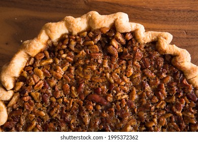 Classic Pecan Pie - Sliced Pecan Pie - Shutterstock ID 1995372362