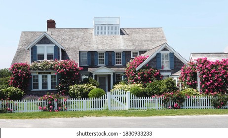 Classic Shingled House On Cape Cod