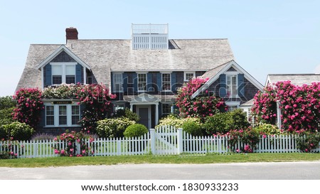 Classic shingled house on Cape Cod