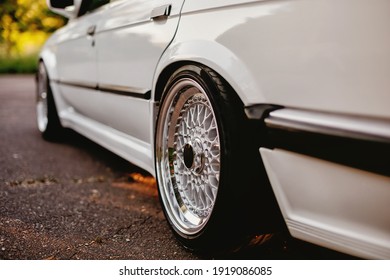 Classic Shiny Retro Wheels On White Stock Photo 1919086085 | Shutterstock