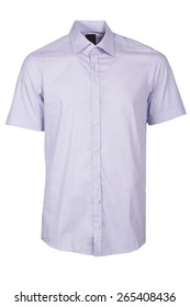 Classic Short Sleeve Violet Shirt