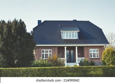 Classic And Simple House. Denmark. 