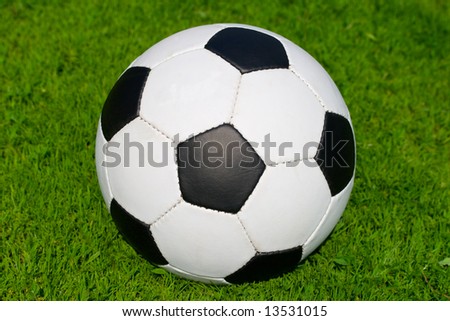 Similar – Soccer ball Joy Playing