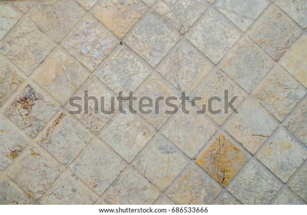 Classic Tile Stone Wall Texture Interior Stockfoto Jetzt