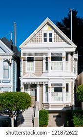 Classic Victorian House In San Francisco, California, USA