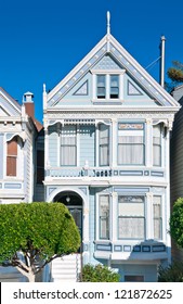 Classic Victorian House In San Francisco, California, USA