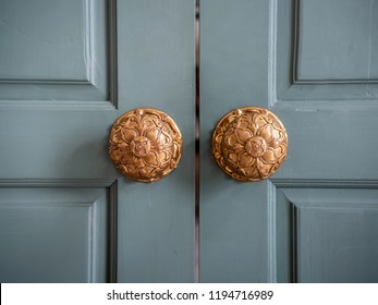 Round Wood Door Stock Photos Images Photography