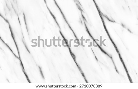 Classic White Marble Texture with Grey Veins Timeless Polished Stone for Luxury Interiors, Floors And Backgrounds