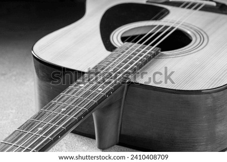 Similar – Broken guitar broken