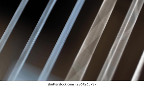 Classical Guitar Strings Vibrating when Song is Played Slow Motion
