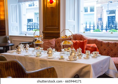 Classical London Afternoon Tea Ceremony In London.