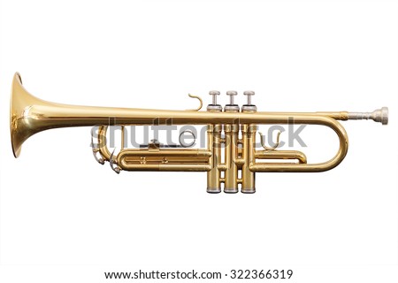 classical music wind instrument trumpet Сток-фото © 