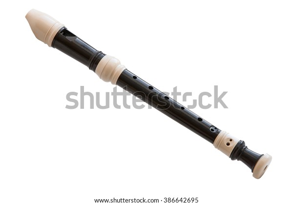 One hundred years snorkel School teacher Classical Musical Instrument Block Flute Isolated Stock Photo 386642695 |  Shutterstock