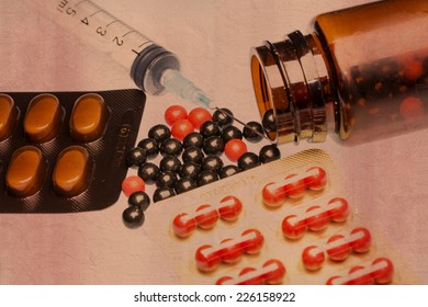 classical view--pill for flu