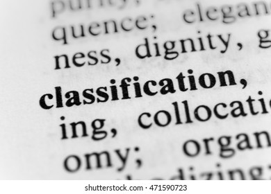 Classification