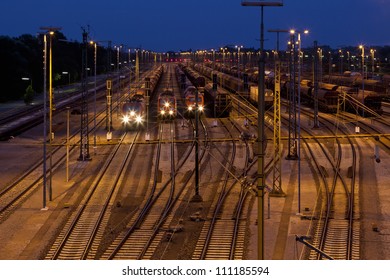 Classification Yard Near Hamburg, Germany