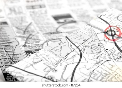 Classifieds and map