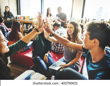 Classmate Classroom Sharing International Friend Concept - Shutterstock ID 403790431