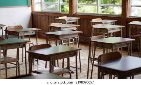 A classroom in a Japanese school           - Powered by Shutterstock