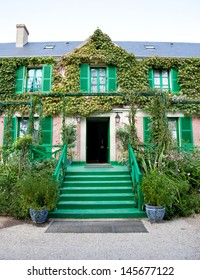 Claude Monet Garden And House Near Paris France