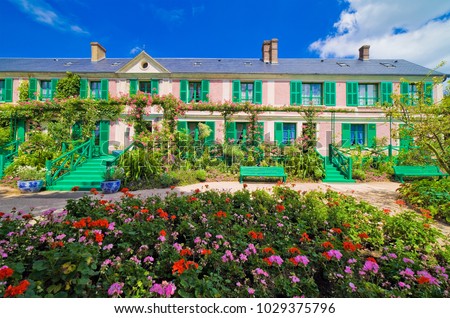 Claude Monet House, Giverny, Normandy, France