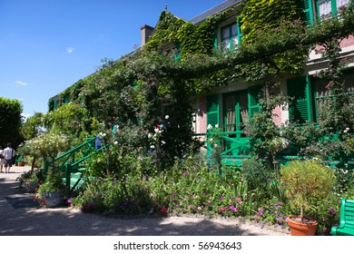 Claude Monet`s Garden And House